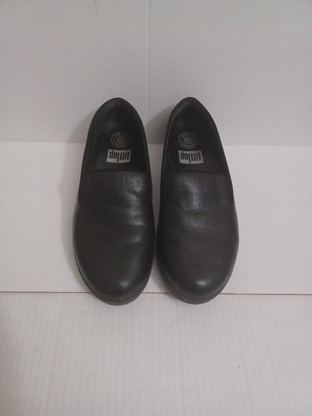 Fitflop Super Comfort Slip On Shoes Black Size 6.5